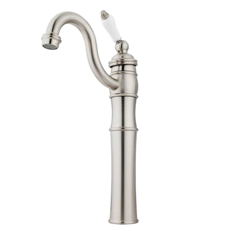 Kingston Brass Vessel Sink Faucet, Brushed Nickel KB3428PL